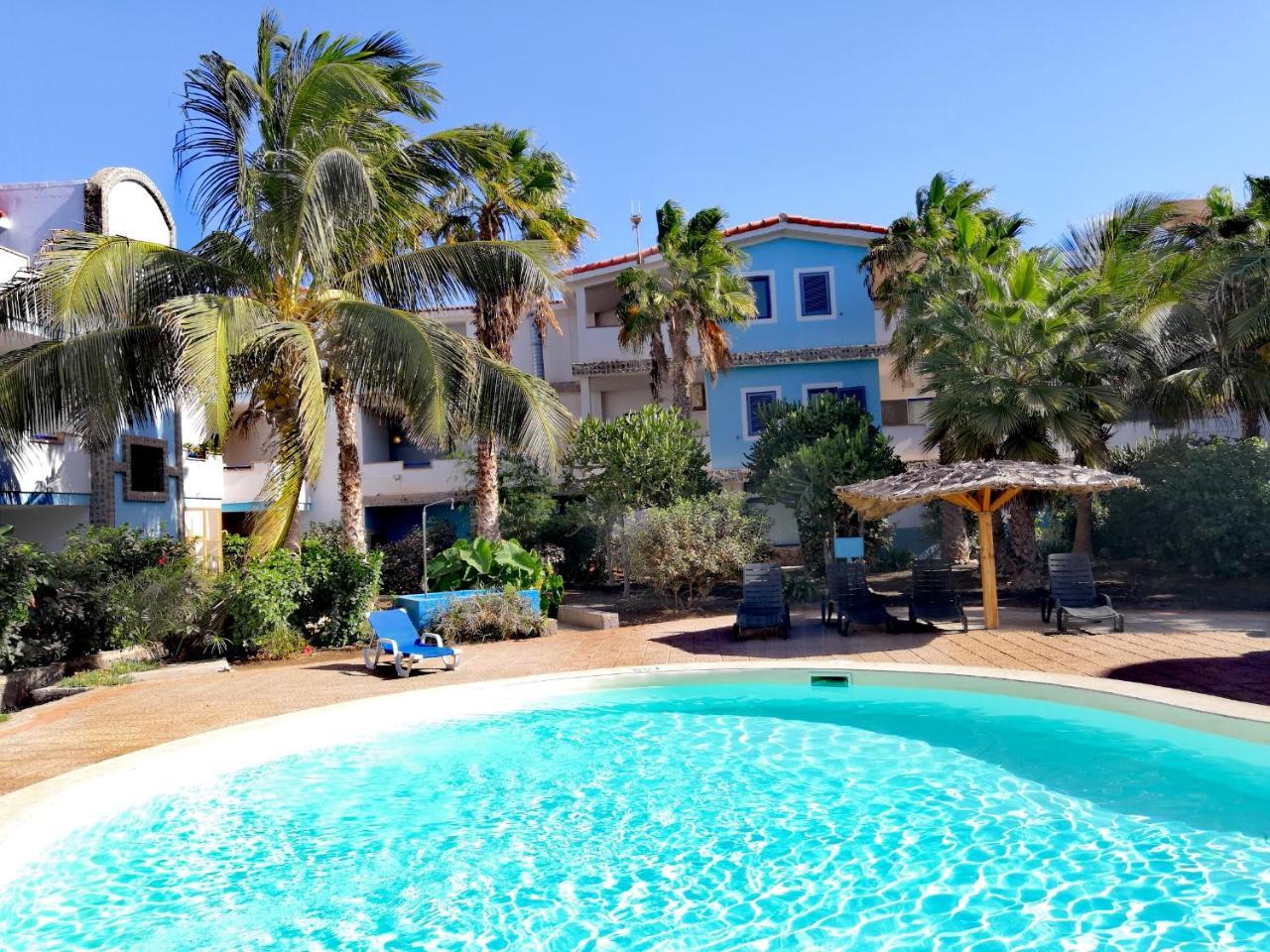 Sal Service Blu Moradias Residence With Pool Santa Maria Exterior foto
