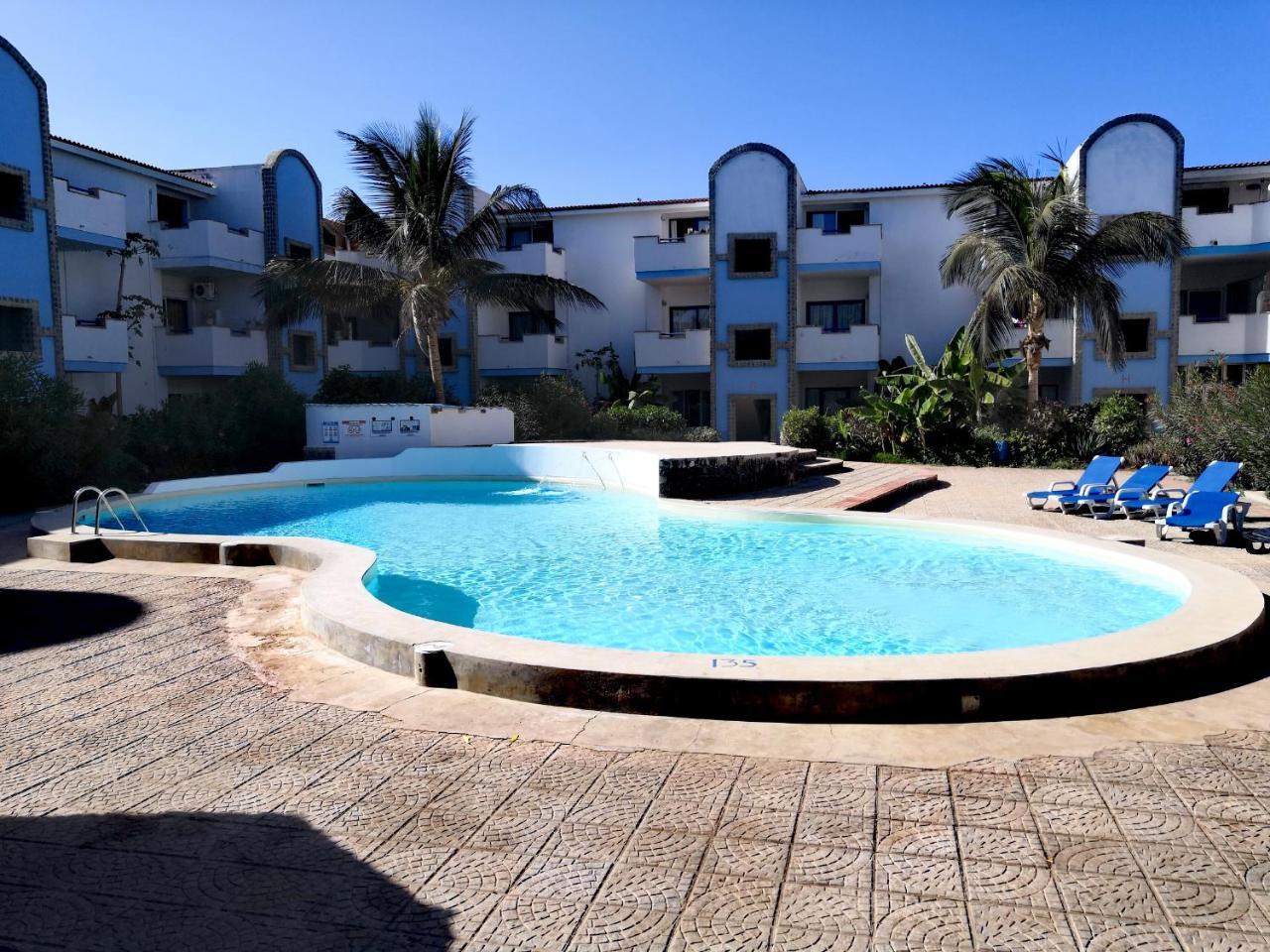 Sal Service Blu Moradias Residence With Pool Santa Maria Exterior foto