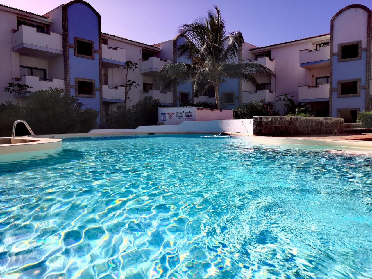 Sal Service Blu Moradias Residence With Pool Santa Maria Exterior foto